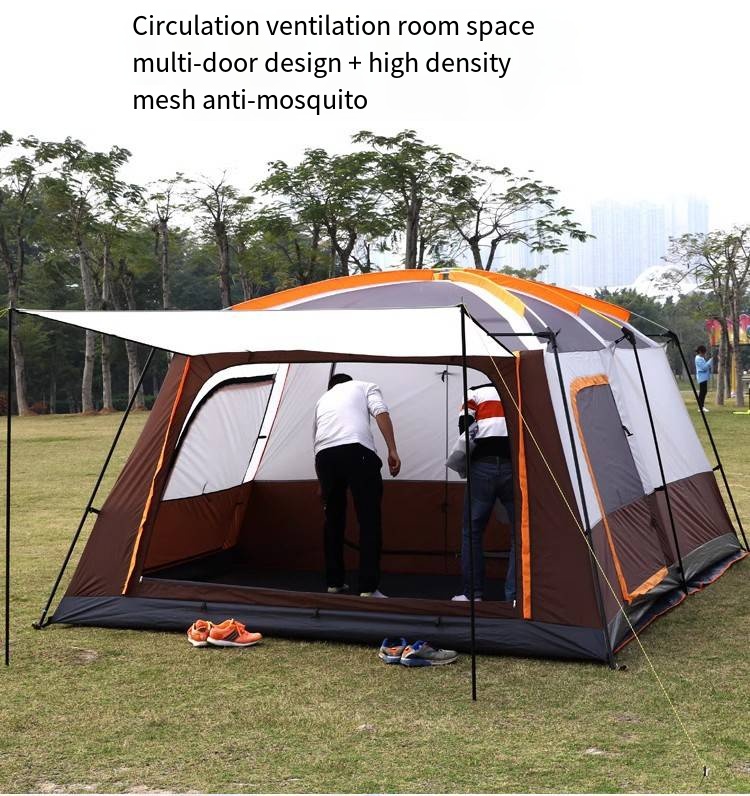 Tente de camping double grand  - Outdoor Camping Furniture avis et prix