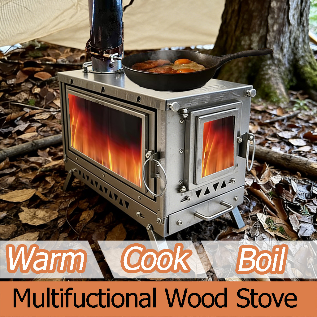 Poêle de tente DANCHEL T3 en t - Outdoor Camping Fireplace avis et prix
