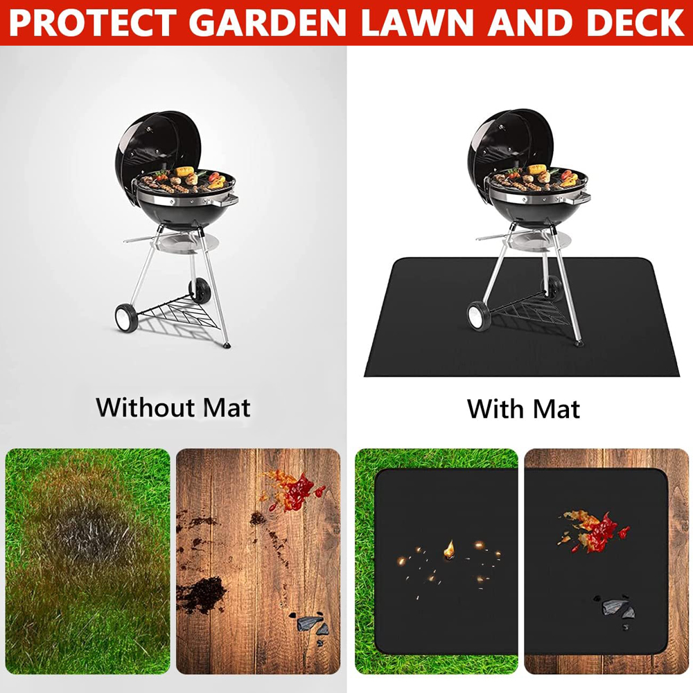 Tapis de protection rond et ca - Outdoor Camping Fireplace avis et prix