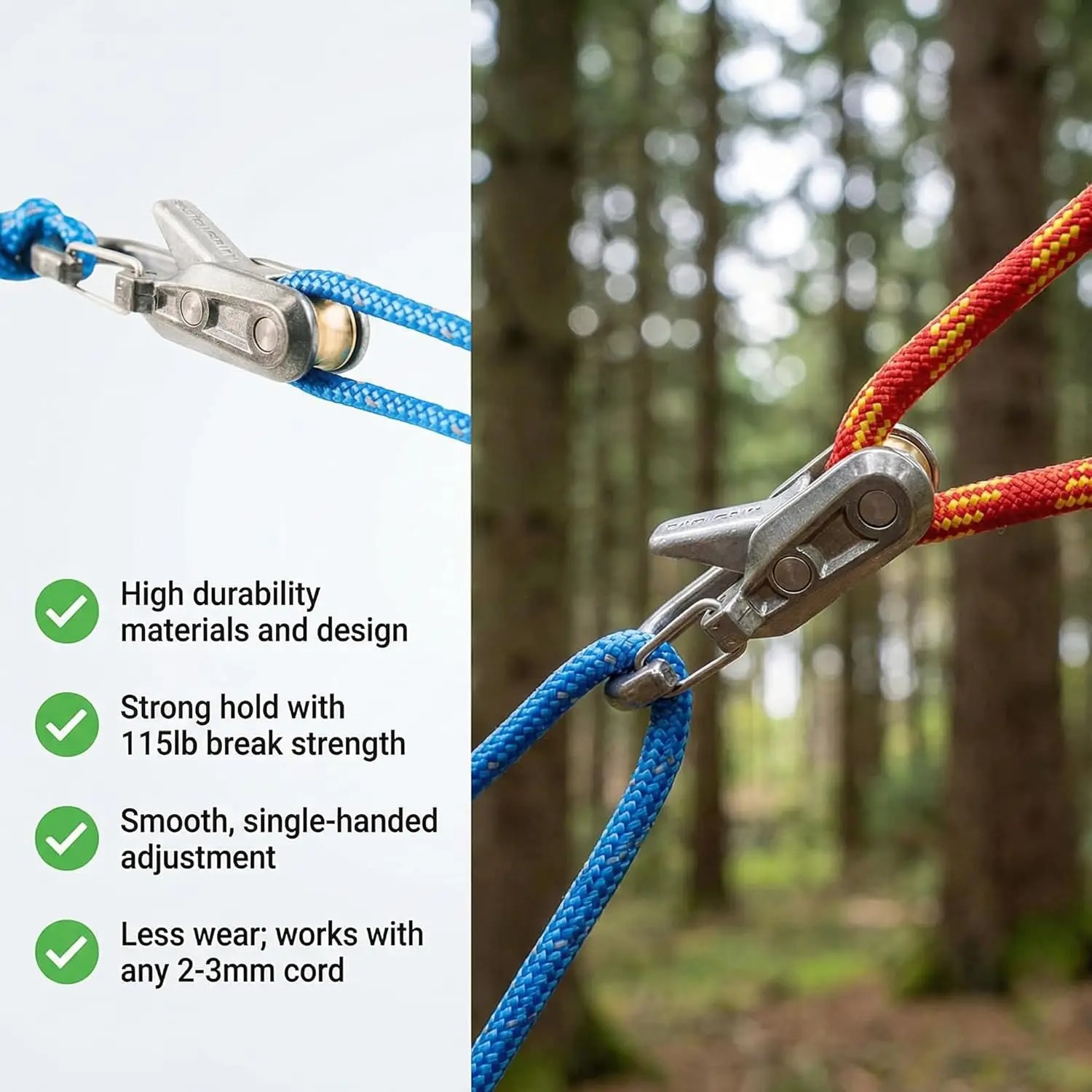 Lot de 6 tendeurs de corde en  - Outdoor Camping Tarp avis et prix