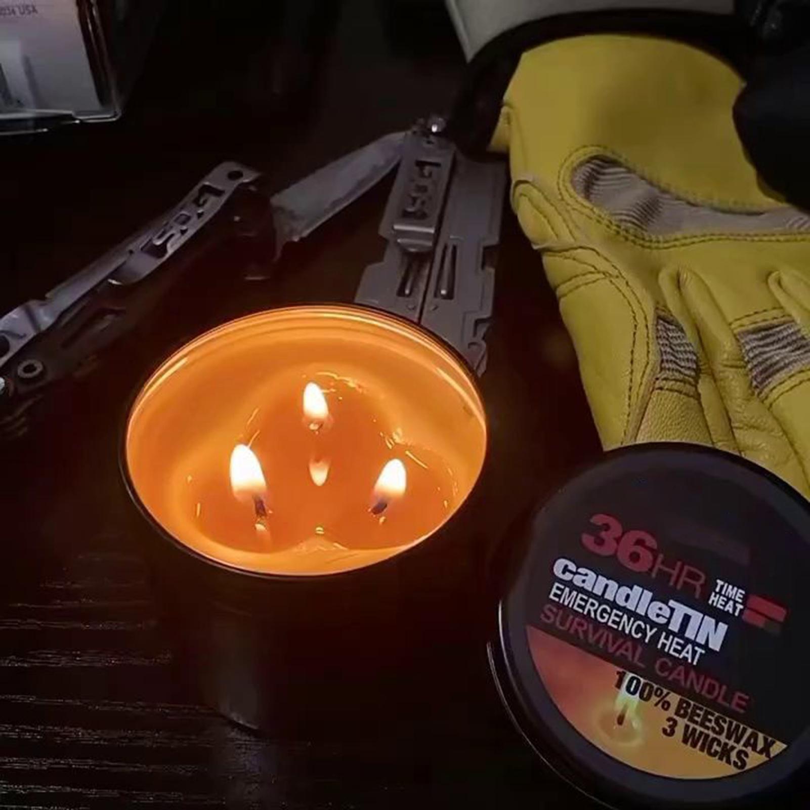 Bougies à combustion longue bo - Camping Quiet avis et prix
