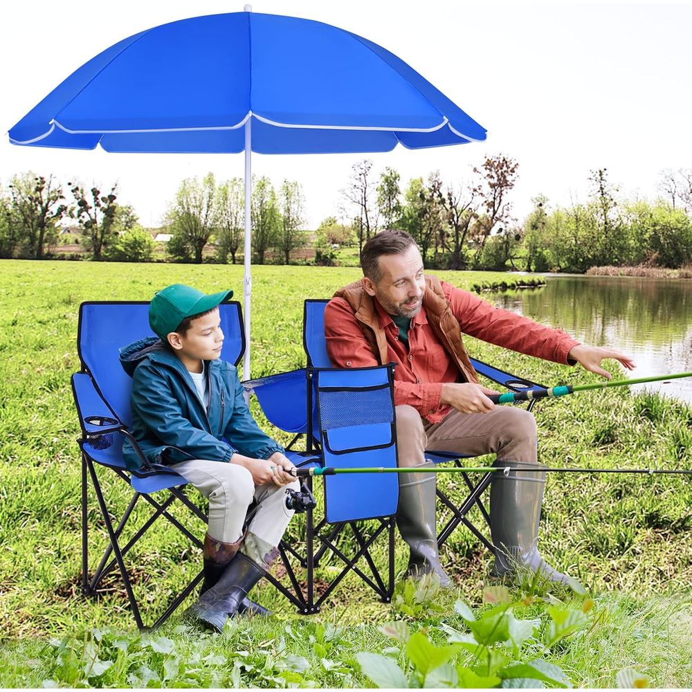 Chaises de pique-nique pliante - Outdoor Camping Umbrella avis et prix