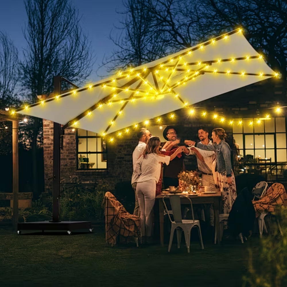 Parasol d'extérieur sans fil a - Outdoor Camping Umbrella avis et prix