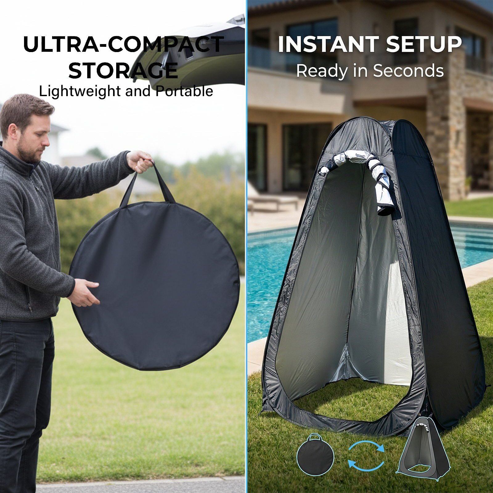 Tente de camping spacieuse, gr - Outdoor Camping Tarp avis et prix