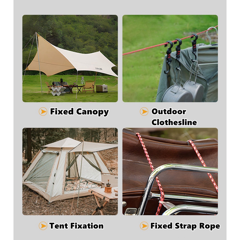Cordes de tente ultralégères d - Outdoor Camping Tarp avis et prix
