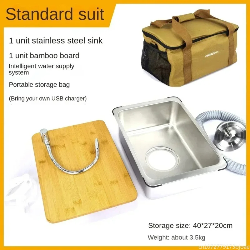 Table de camping IGT d'extérie - Outdoor Camping Kitchen With Sink avis et prix