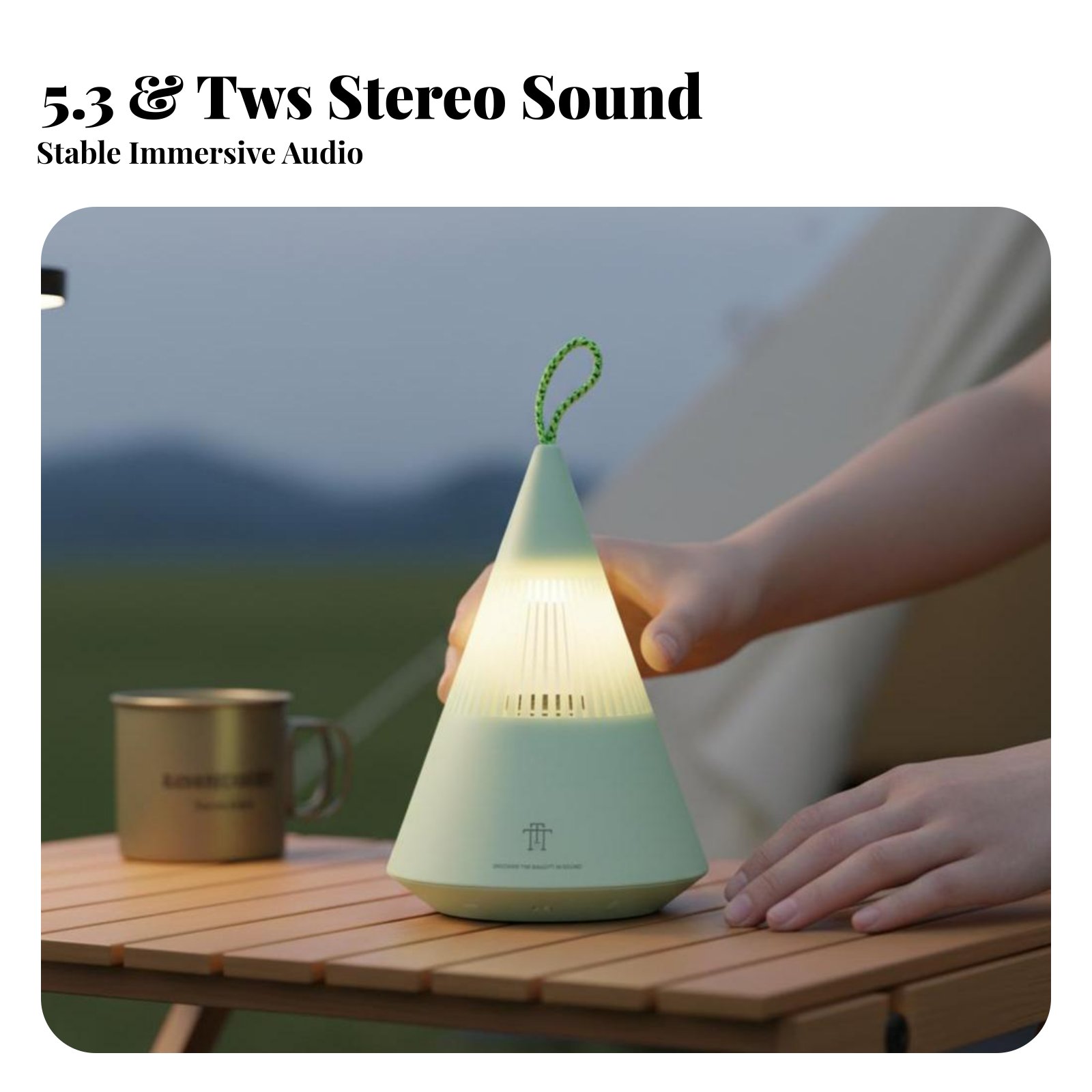 Lanterne Bluetooth Sapexer Mou - Zd Outdoor Camping avis et prix