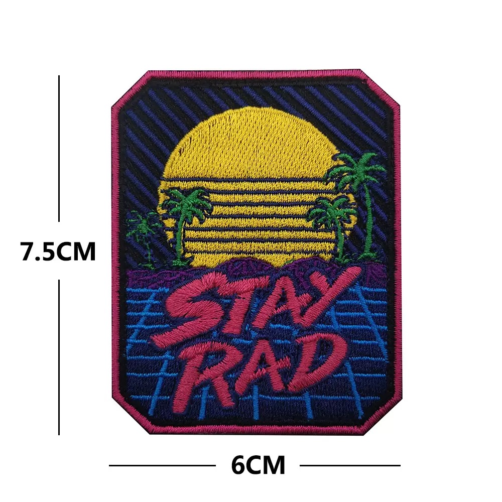 Badge en tissu brodé à scratch - Outdoor Camping Hat avis et prix