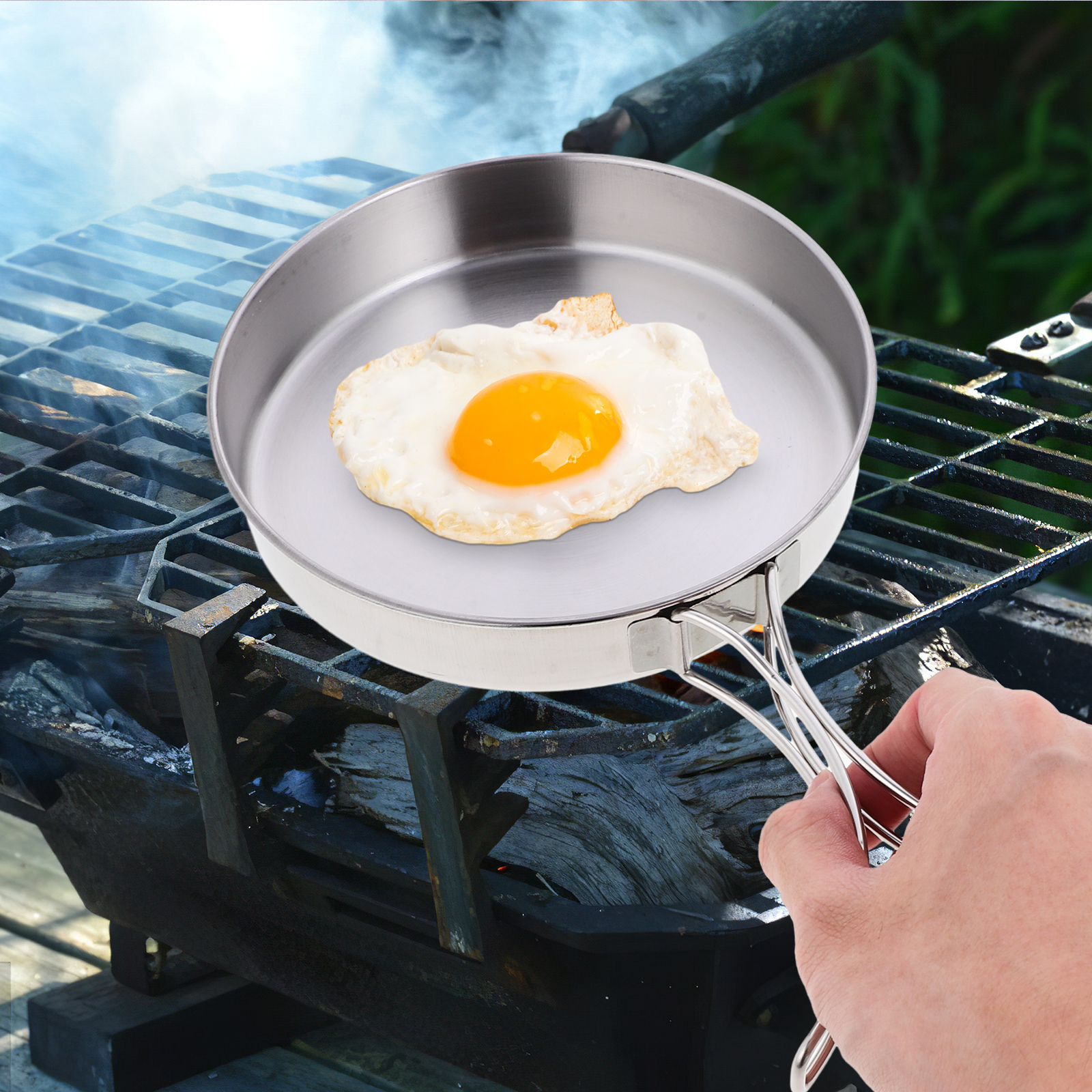 Mini poêle à frire Portable en - Outdoor Camping Kitchen With Sink avis et prix