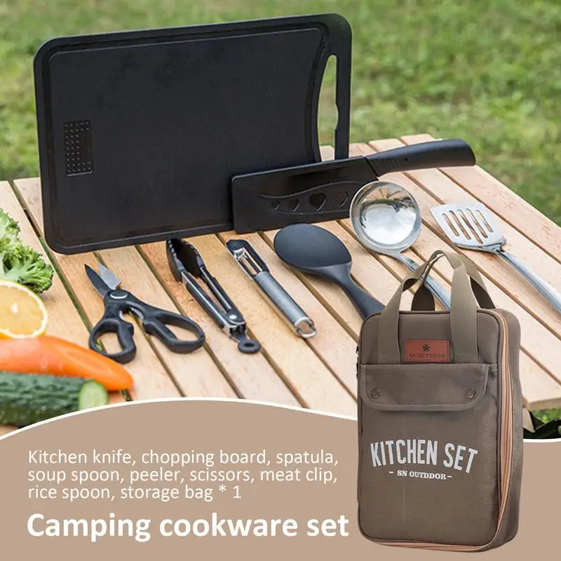 Ensemble de 8 ustensiles de cu - Outdoor Camping Kitchen With Sink avis et prix