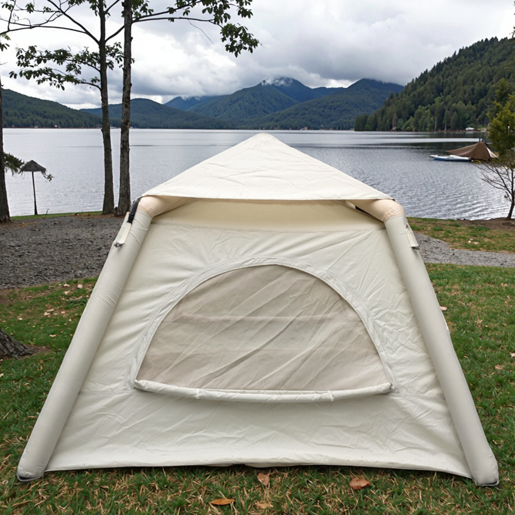 Tente de camping gonflable de  - Outdoor Camping Tent Waterproof avis et prix
