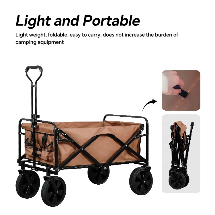 Chariot de pêche pliable HOMFU - Outdoor Camping Furniture avis et prix