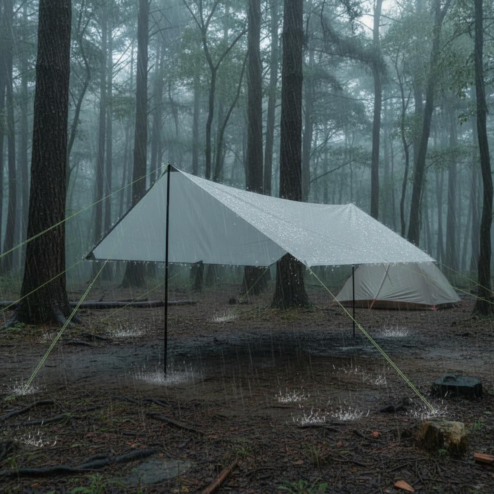 Bâche de camping imperméable,  - Outdoor Camping Tarp avis et prix