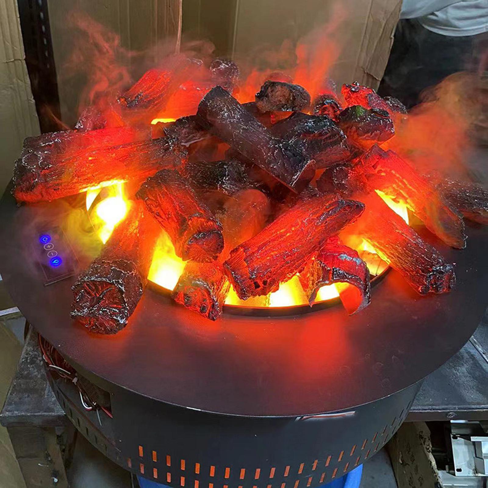 Simulation de bande de charbon - Outdoor Camping Fireplace avis et prix