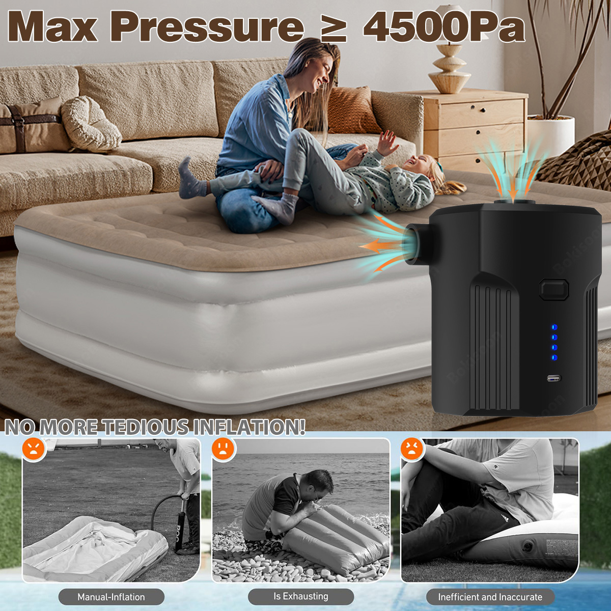 Pompe à air électrique portabl - Outdoor Camping Quilt avis et prix