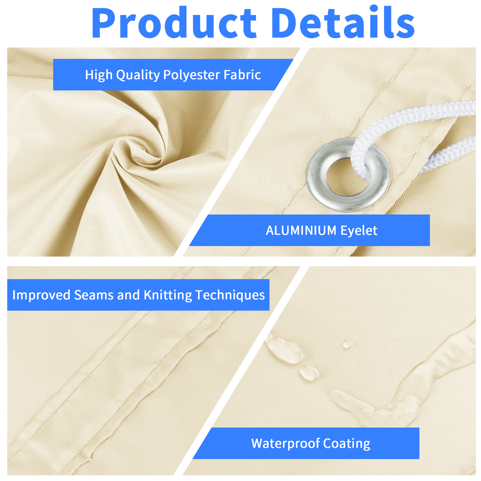 Voile d'ombrage imperméable av - Outdoor Camping Tarp avis et prix