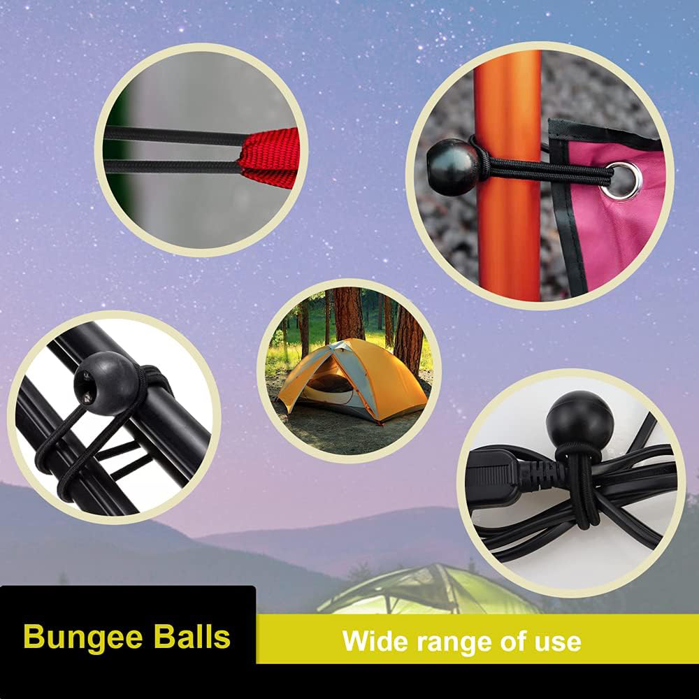 5/10/50/100 pièces boule élast - Outdoor Camping Tarp avis et prix