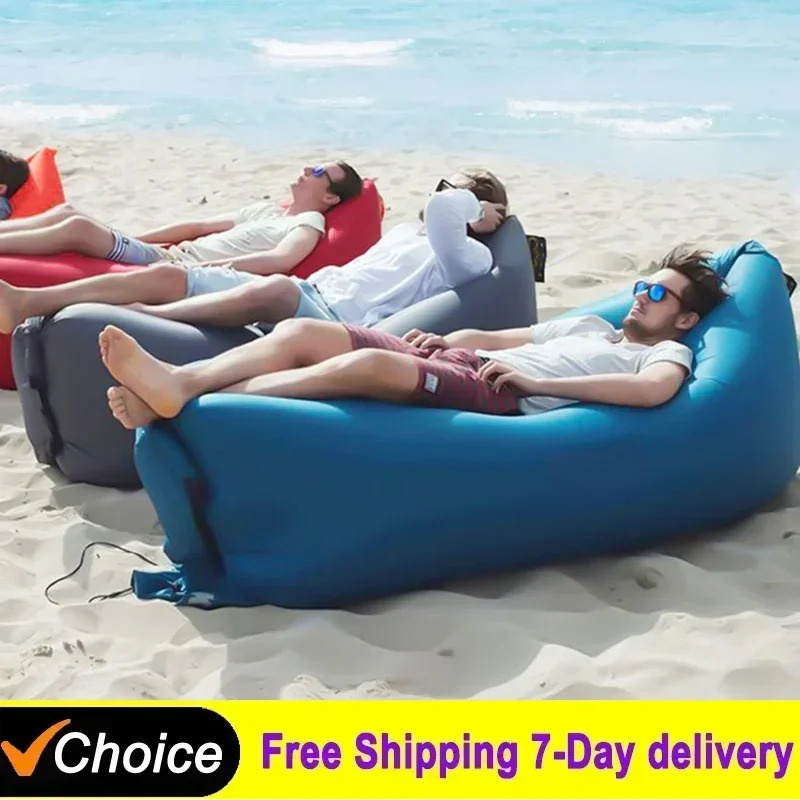 Canapé gonflable portable d'ex - Outdoor Camping Loveseat avis et prix