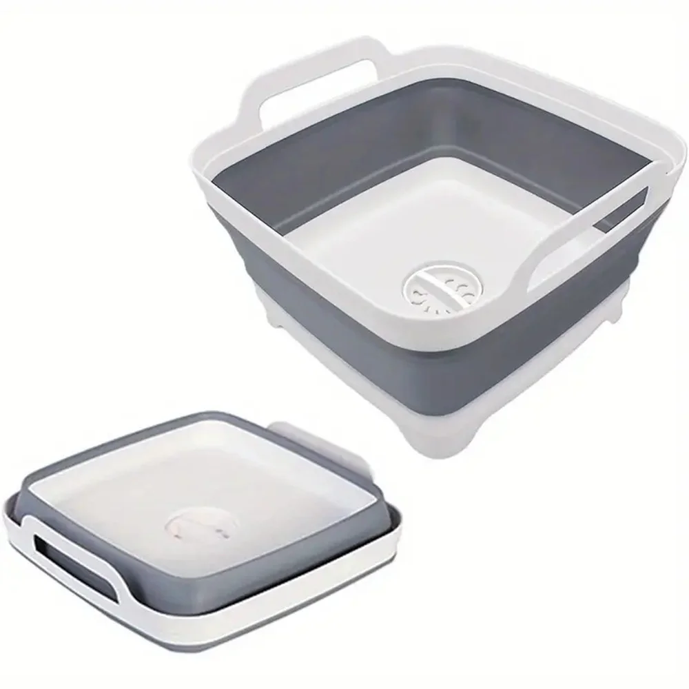 1 pièce Bassin de lavage carré - Outdoor Camping Kitchen With Sink avis et prix