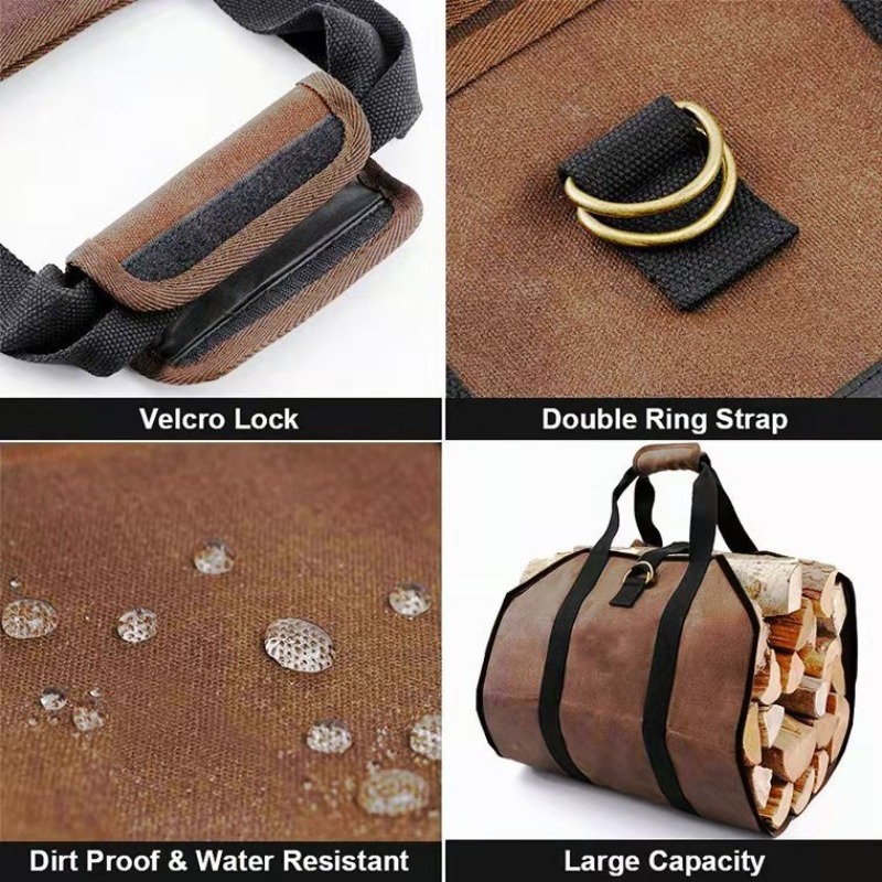 Sac de transport pour bûches d - Outdoor Camping Fireplace avis et prix