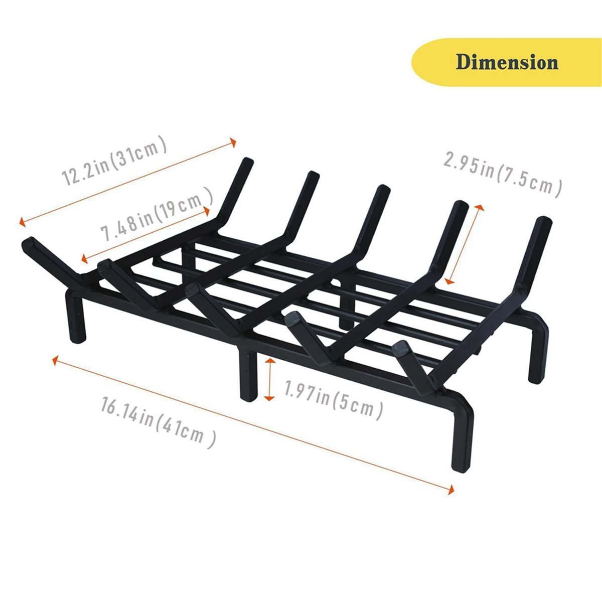 Nouvelle grille à bûches de ch - Outdoor Camping Fireplace avis et prix