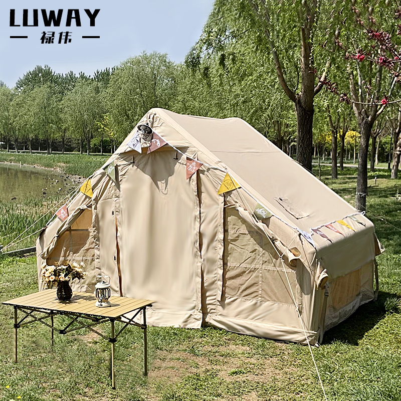 Tente de camping gonflable de  - Outdoor Camping Tent Waterproof avis et prix