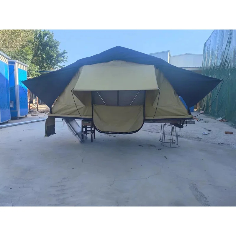 Tente de toit souple pliable 4 - Outdoor Camping Tent Waterproof avis et prix
