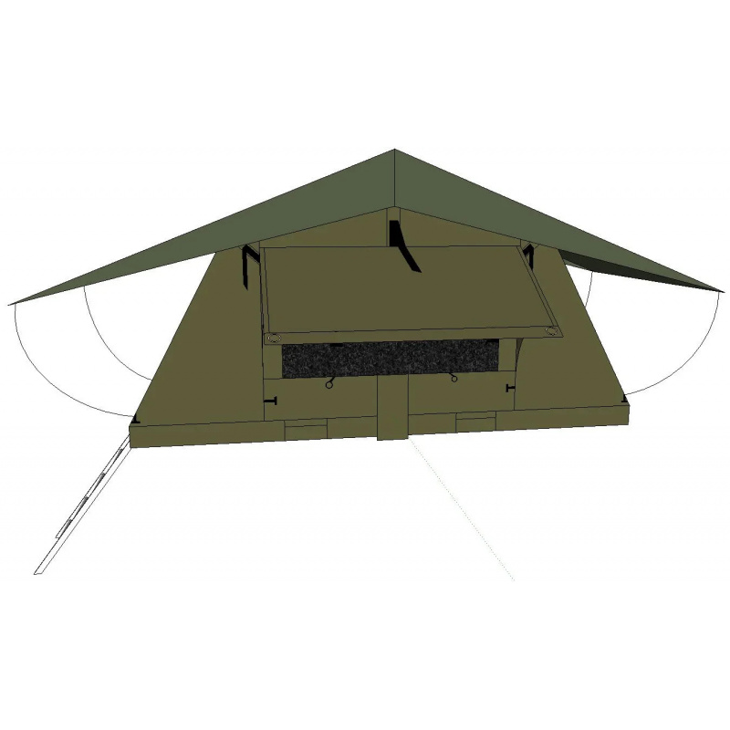 Tente de toit souple pliable 4 - Outdoor Camping Tent Waterproof avis et prix