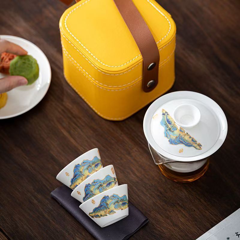 Service à thé en porcelaine bl - Outdoor Camping Kettle avis et prix