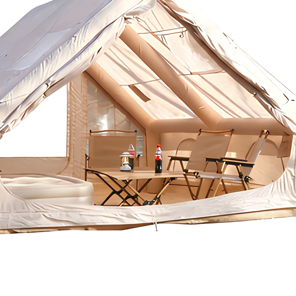Tente gonflable avec fenêtre d - Outdoor Camping Tent Waterproof avis et prix