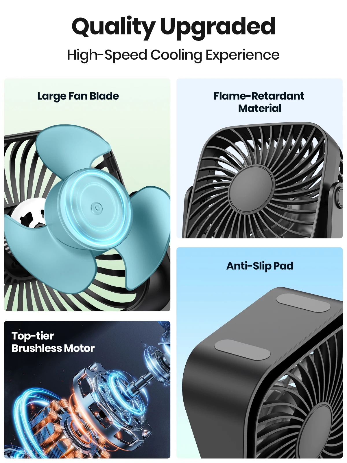 Mini ventilateur portable USB  - Camping Quiet avis et prix