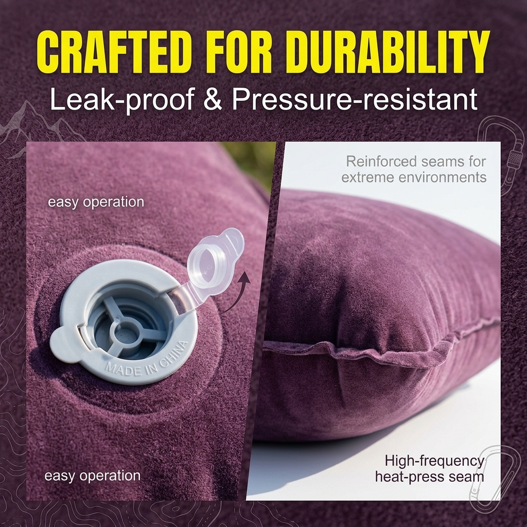Oreiller de voyage gonflable,  - Outdoor Camping Quilt avis et prix