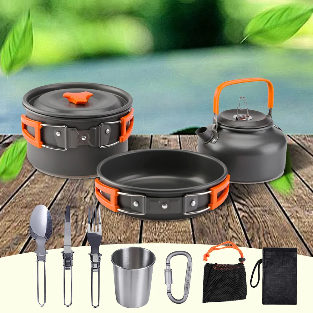 Kit de cuisine de camping, bou - Outdoor Camping Kettle avis et prix