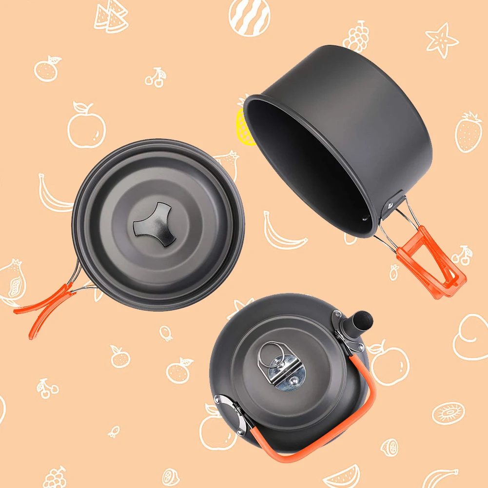 Kit de cuisine de camping, bou - Outdoor Camping Kettle avis et prix