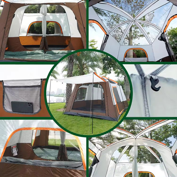 Tente de camping de luxe de gr - Outdoor Camping Tent Waterproof avis et prix