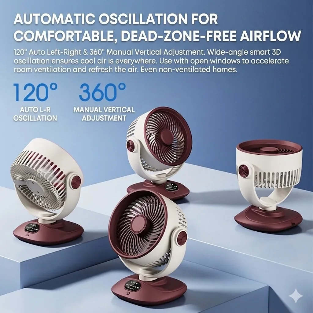 Ventilateur de bureau recharge - Camping Quiet avis et prix