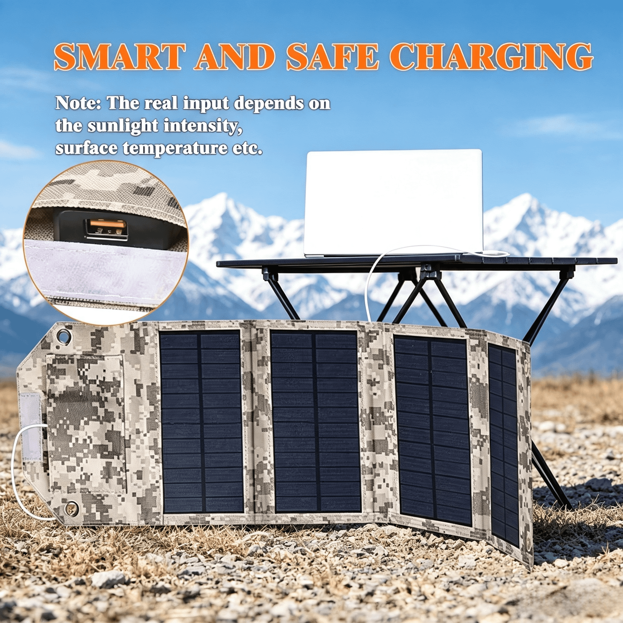 Chargeur solaire pliable 500W- - Zd Outdoor Camping avis et prix