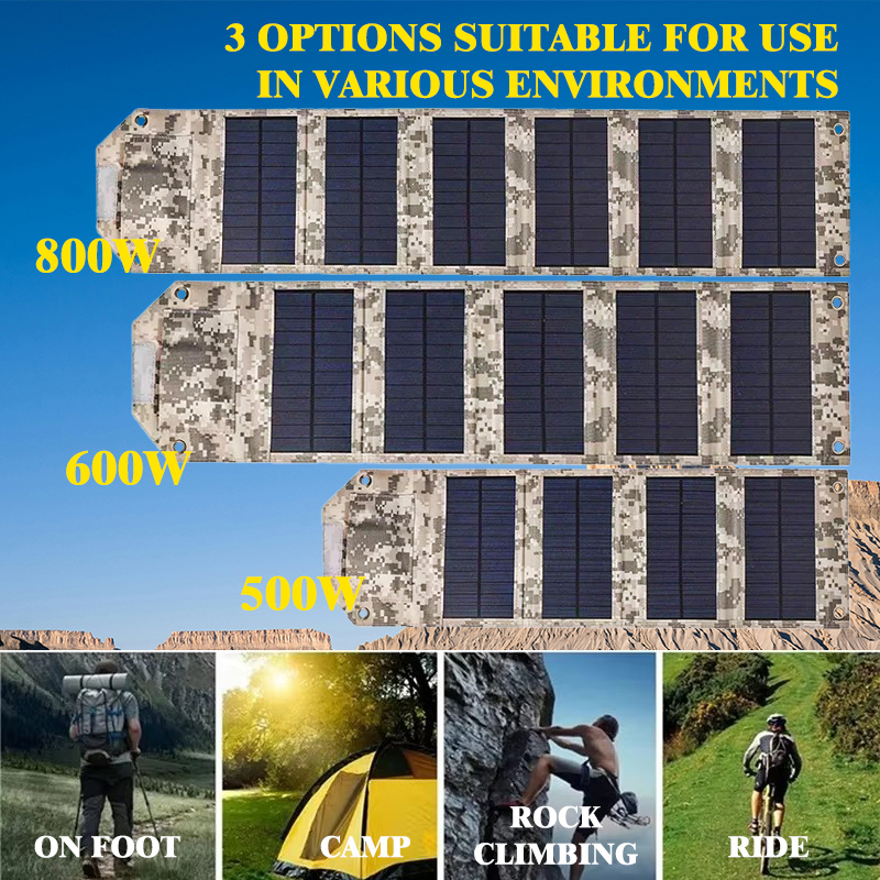 Chargeur solaire pliable 500W- - Zd Outdoor Camping avis et prix